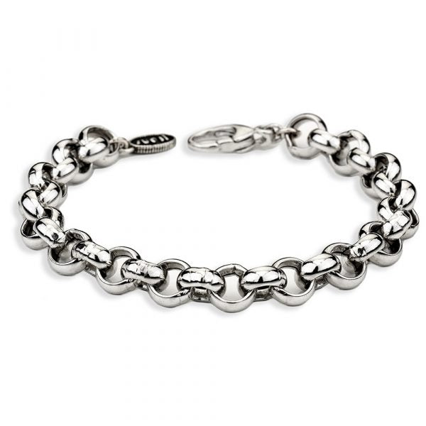 Bracciale Maglia Rolò da 9mm