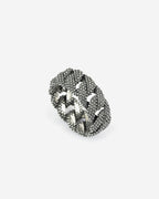 Anello grumetta piccola puntinata
