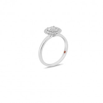 Anello montatura invisibile